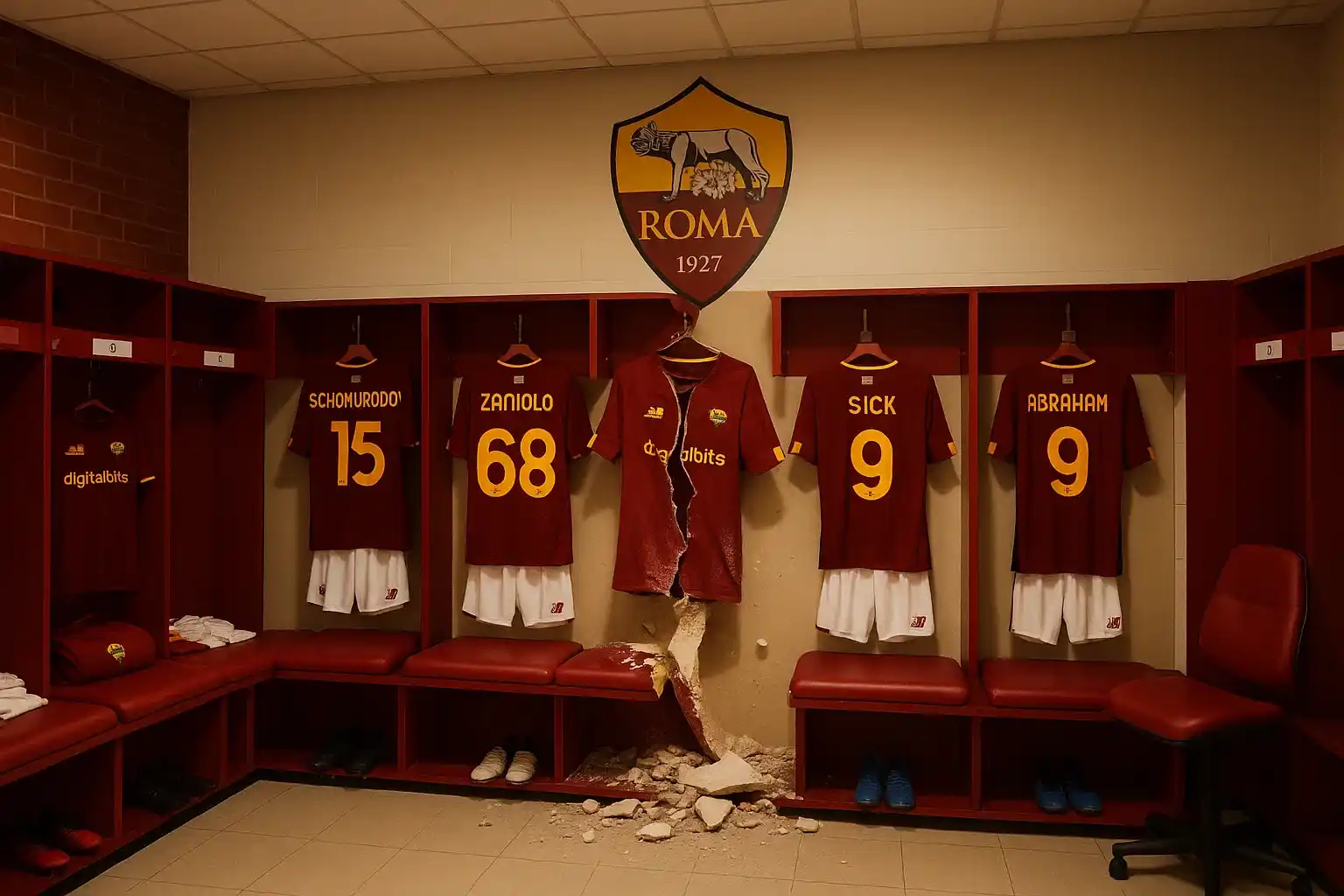 Nicolo Zaniolo “đấm nhầm” đồng đội trẻ AS Roma gây sốt 3 Phòng thay đồ AS Roma thêm “nóng” sau sự cố của Nicolo Zaniolo